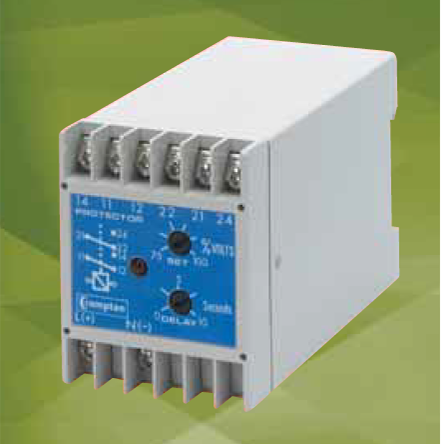 Protector trip relay - Crompton Instruments - 250 Series - AC Voltage with Adjustable Time Delay